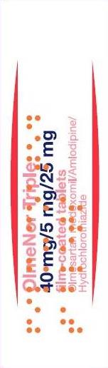 Olmenor Triple 40/5/25mg